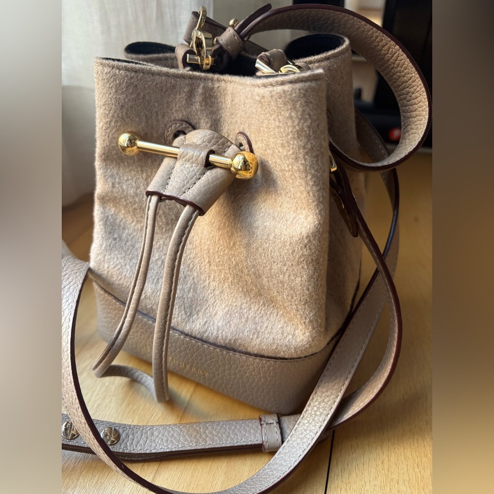 Strathberry Osette Bag in suede & leather